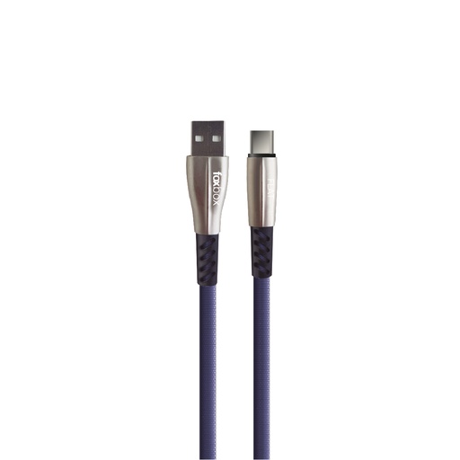 [5418] Cable Flat Foxbox Type-C Azul